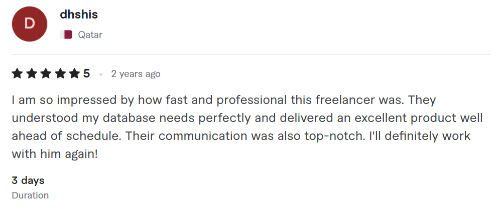 Client Review