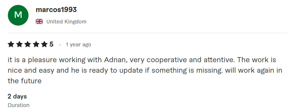 Client Review